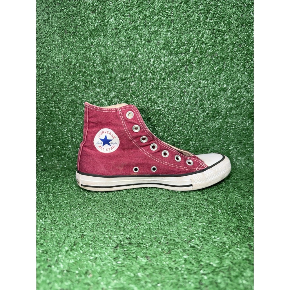 Converse Shoes Women Size 6 Chuck Taylor All Star High Top Red White Sneakers